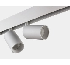 Трековый светильник магнитный, светодиодный, белый, 2*10Вт, 48V, IP20 3000К Lumker SY-LINK-DBS-WH-2/10-WW_SW